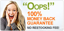 100% Money Back Gurantee