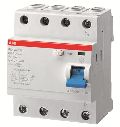 F204 A-63/0,3 RCD-ABB