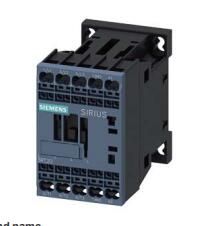 Siemens 3RT20162AP61 Contactor
