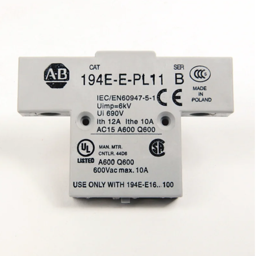 Allen-Bradley 194E-E-PL11 Auxiliary Contact Block