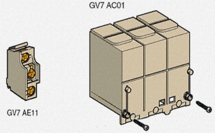 Telemecanique GV7AC01 Terminal
