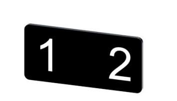 Siemens 3SU19000AC160QJ0 Label