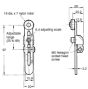 Omron D4B-0007N Lever
