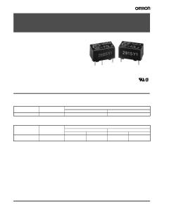 Omron G6EK-134PL-ST-US-DC12 Low Signal Relay