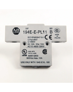 Allen-Bradley 194E-E-PL11 Auxiliary Contact Block