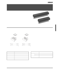 Omron XG2A-6401 Flat Cable Connector