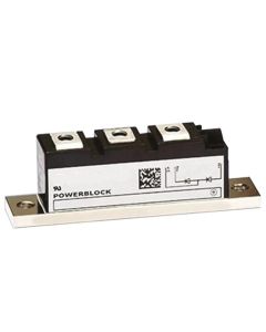 Infineon 1600V 104A, Dual Rectifier Diode, 3-Pin DD104N16KHPSA1