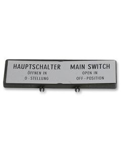 Moeller ZFS61/62-P3 Label