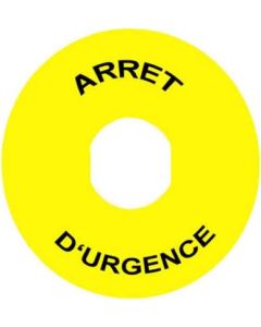 Telemecanique ZBY9130 Label