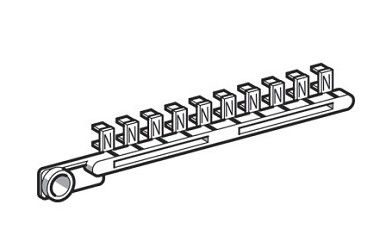 Telemecanique AB1GN Marker Tag Strip