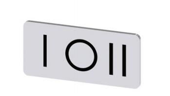 Siemens 3SU19000AC810QK0 Label