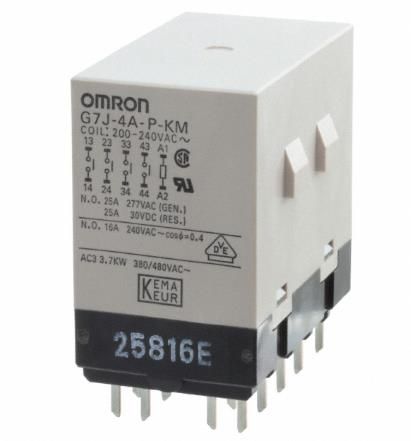 OMRON G7J-4A-P-KM AC200/240 Device