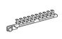 Telemecanique AB1R8 Marker Tag Strip