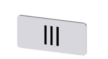 Siemens 3SU19000AC810QD0 Label
