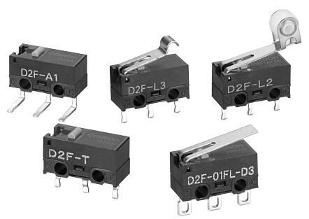 OMRON d2f-fl Switch
