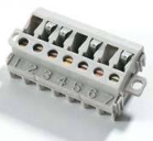 ABB 1SSA455112R1100 Male Socket Vertical
