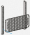 Telemecanique AM1PA6050 Mounting Plate