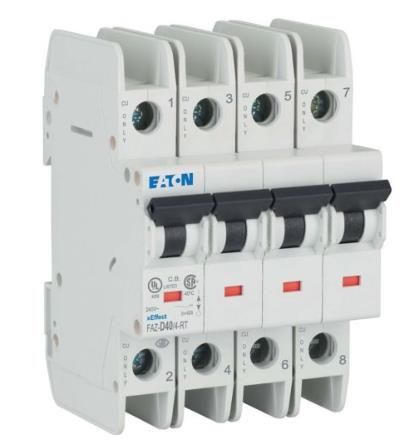EATON/Moeller 190814 FAZ-D40/4-RT Device