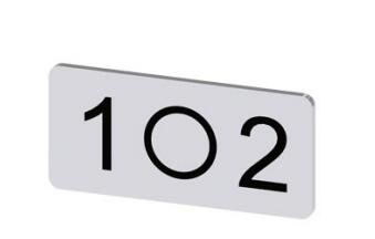 Siemens 3SU19000AC810QL0 Label