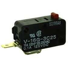 Omron V-16G-2C25-K(R) Miniature Basic Switch