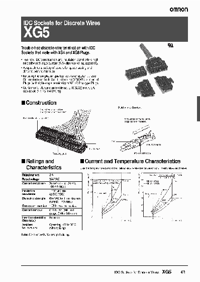 Omron XG5M-5035-N IDC Connector