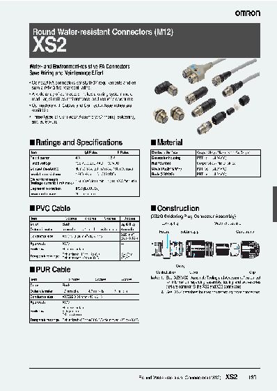 Omron XS2W-D821-GH1-C Connector