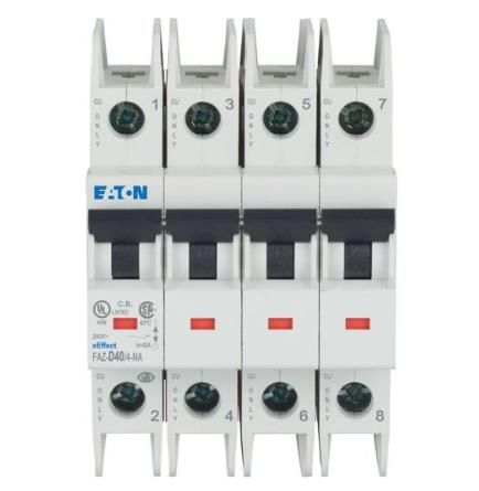 EATON/Moeller 190843 FAZ-D40/4-NA Device