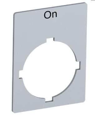ABB SK 615 552-22 Legend Plate