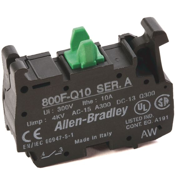 Allen Bradley-800F-Q10 Contact Block