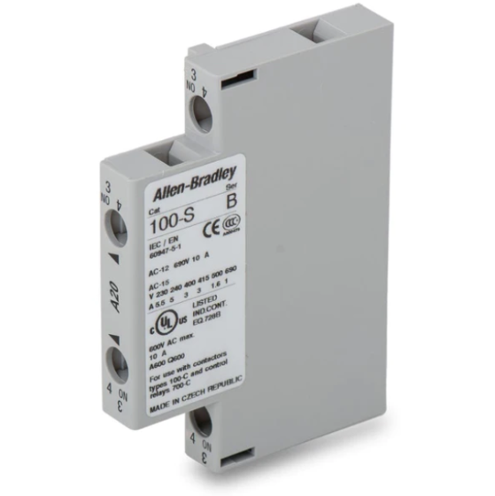 Allen Bradley 100-SA20 Auxiliary Contact