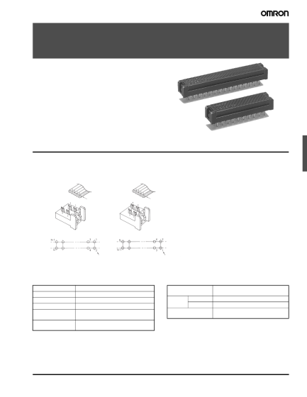 Omron XG2A-6401 Flat Cable Connector