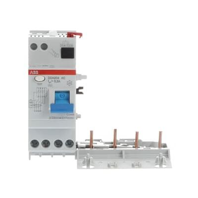 abb-DDA204 AC-25/0.3 Residual Current Device Block