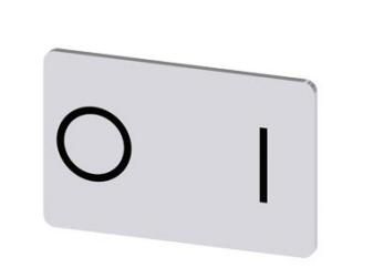 Siemens 3SU19000AD810QG0 Label