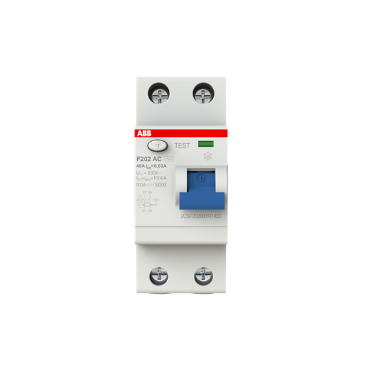 ABB F202AC-40/0.03 Circuit Breaker