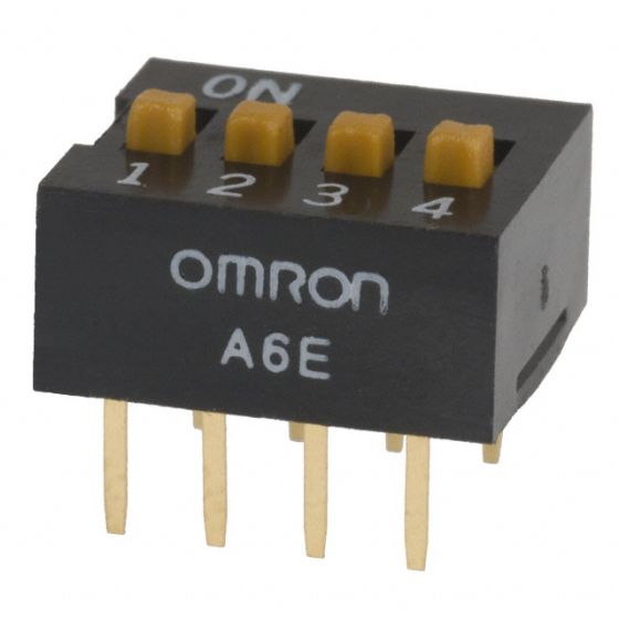 A6E-4104 DIP Switch-Omron