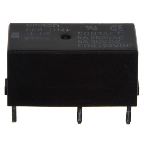 Omron G6BU-1114P-US-DC5 Power PCB Relay