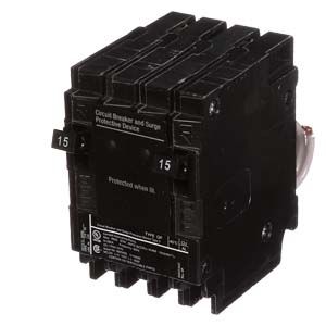 Siemens QSA1515SPD Breaker