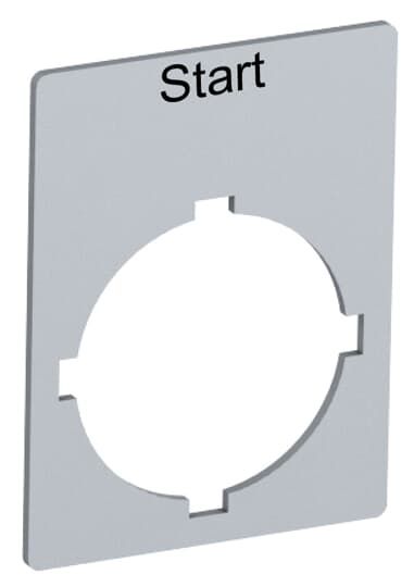ABB SK 615 550-44 Legend Plate