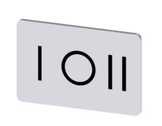 Siemens 3SU19000AD810QK0 Label