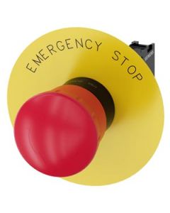 siemens-3SU1100-1HB20-1PG0 EMERGENCY STOP pushbutton