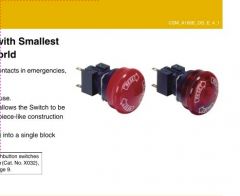 Omron A165E-M ESTOP Operator