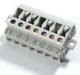 ABB 1SSA455309R1100 Male Socket Horizontal
