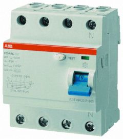 F204AC-100/0.03 RCCB Circuit Breaker-ABB-TodayComponents