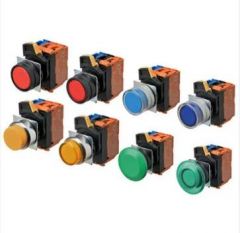OMRON A22NLBGATRAG102RC Button