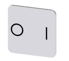 Siemens 3SU19000AF810QG0 Label