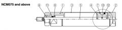 SMC Corporation NCME075-0200C Pneumatics