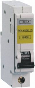 Square D QO106EB10 MCB