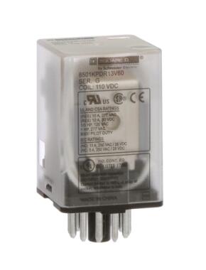 8501KPR13V20 - Plug In Relay, Type KP, Tubular, 1 HP At 277 VAC, 10A - Foto 10